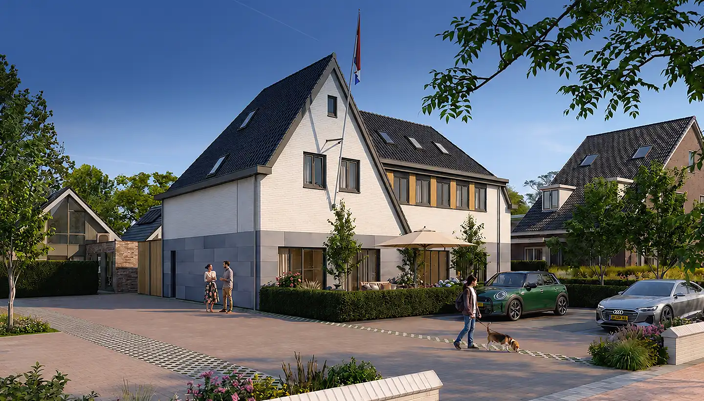 Impressie van de appartementen in het voormalige bankgebouw van Boskluis